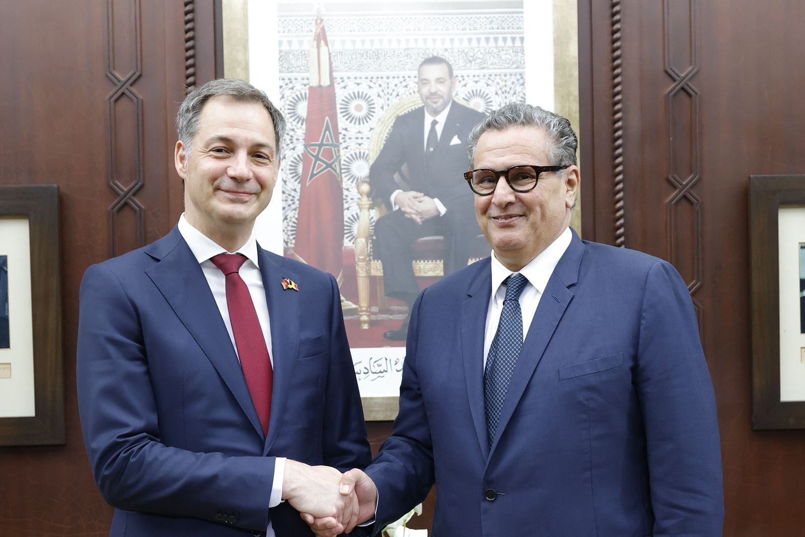 Akhannouch s’entretient avec le Premier ministre belge